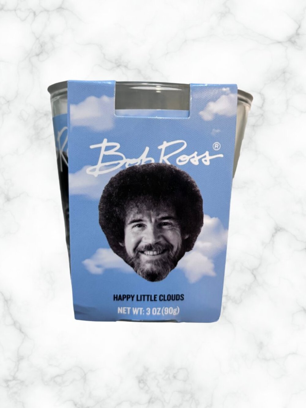 NWT | BOB ROSS Scented Candle Set of 4 | Novelty Pop Culture Gift | 3 oz Each